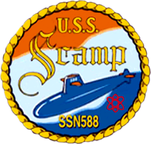 USS Scamp (SSN 588) Patch